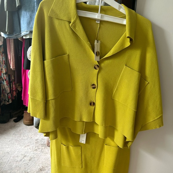 Anthropologie patch pocket skirt set - Picture 2 of 7